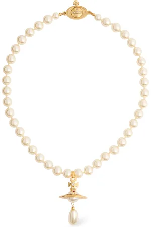 Vivienne Westwood One Row Imitation Pearl Choker