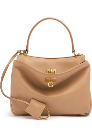 Balenciaga Mini Rodeo Leather Top Handle Bag