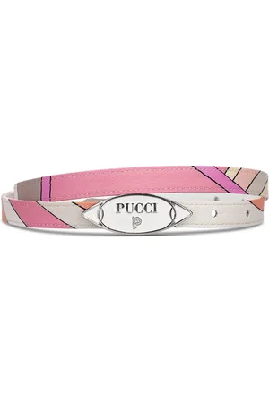Puccini Printed Silk Twill Belt