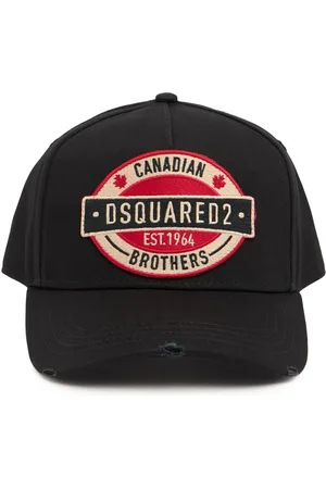 Dsquared2 Canadian Brothers Cotton Baseball Hat