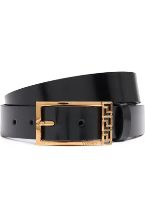 VERSACE 30mm Leather Belt