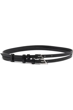 The Attico Double Leather Belt