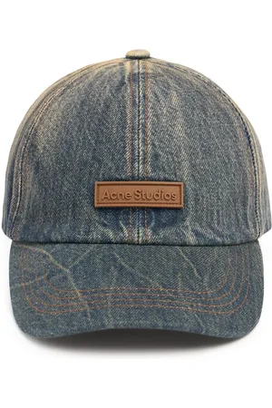 Acne Studios Carliy Matrix Denim Cap