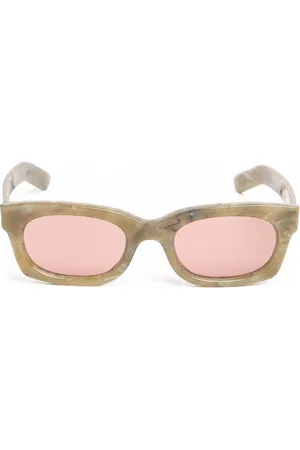 Retrosuperfuture Ambos Roccia Squared Acetate Sunglasses