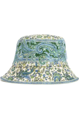 ZIMMERMANN Printed Canvas Bucket Hat