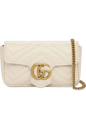 Gucci Supermini Gg Marmont Leather Bag