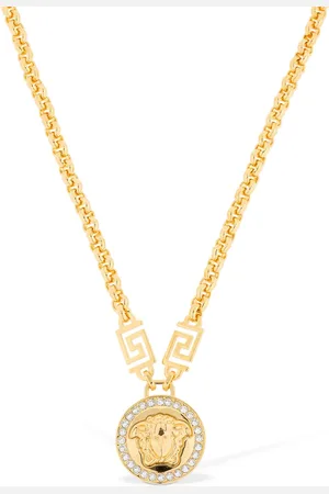 VERSACE Icon Medusa Crystal Necklace
