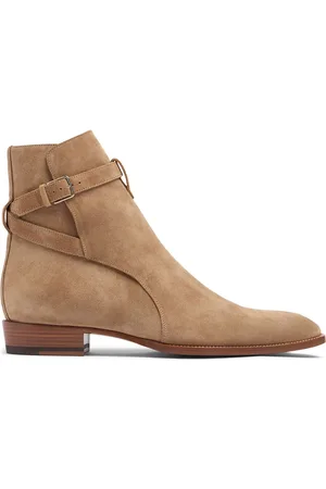 Saint Laurent 30mm Wyatt Suede Boots