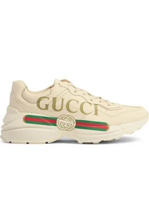 Gucci 50mm Rhyton Leather Sneakers
