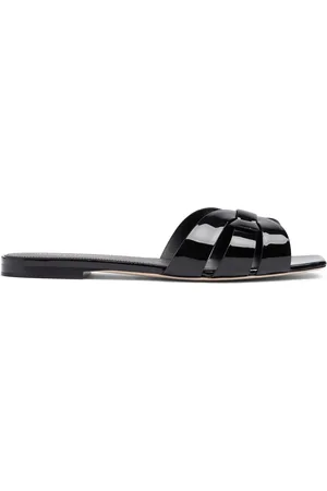 Saint Laurent 10mm Tribute Leather Mules