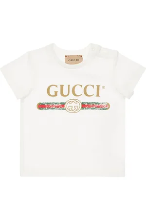 Gucci Logo Print Cotton Jersey T-shirt