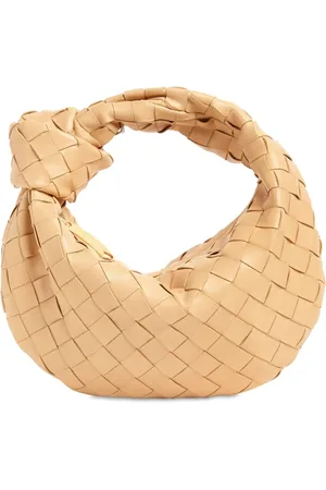Bottega Veneta Mini Jodie Leather Top Handle Bag
