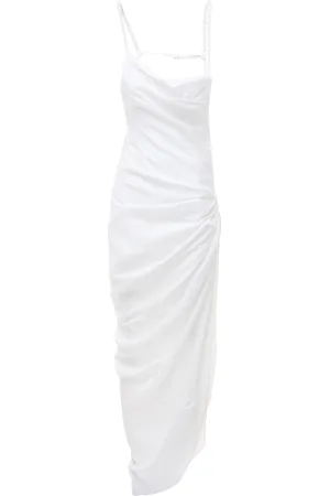Jacquemus La Robe Saudade Long Viscose Blend Dress