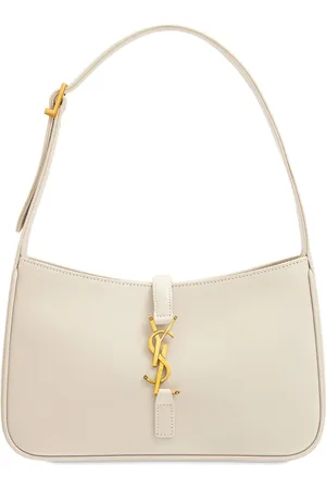 Saint Laurent Le 5 À 7 Smooth Leather Hobo Bag
