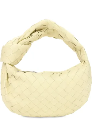 Bottega Veneta Mini Jodie Leather Top Handle Bag