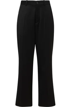 Balenciaga Cropped Wool Pants
