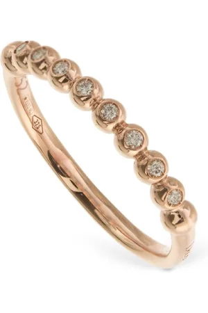 Dodo Bollicine 9kt Gold Ring W/diamonds