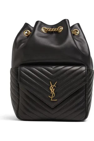 Saint Laurent Joe Leather Backpack