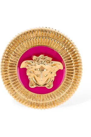 VERSACE Medusa Enamel Thick Ring