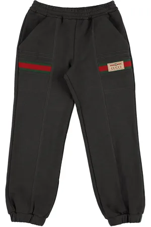 Gucci Logo Print Cotton Sweatpants