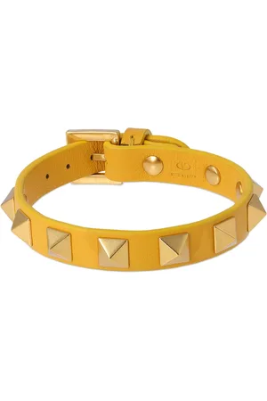 VALENTINO GARAVANI Rockstud Leather Belt Bracelet