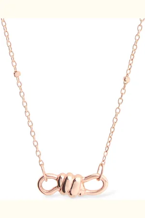 Dodo 9kt Nodo Necklace