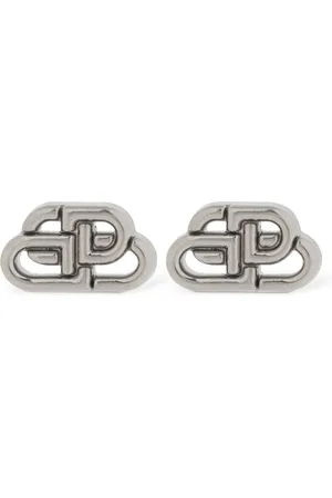 Balenciaga Bb Xs Mini Logo Stud Earrings