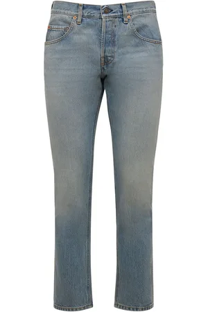 Gucci Tapered Cotton Denim Jeans