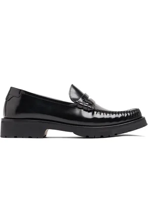Saint Laurent 15mm Le Loafer Leather Loafers