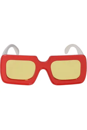 The Animals Observatory Logo Print Recycled Poly Sunglasses