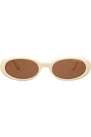 DMY STUDIOS Valentina Oval Acetate Sunglasses