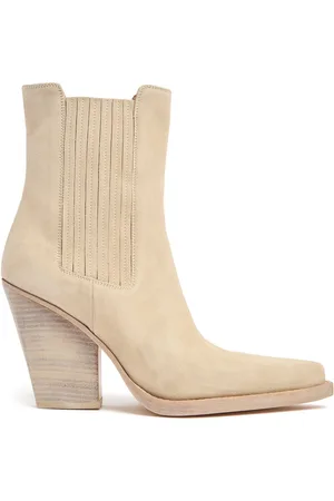 PARIS TEXAS 100mm Dallas Suede Ankle Boots