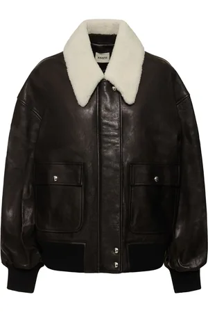 Khaite Sheller Leather Jacket