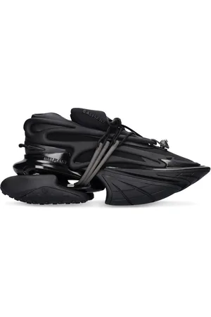Balmain Unicorn Neoprene & Calfskin Sneakers