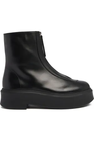 The Row 50mm Zipped Leather Ankle Boots