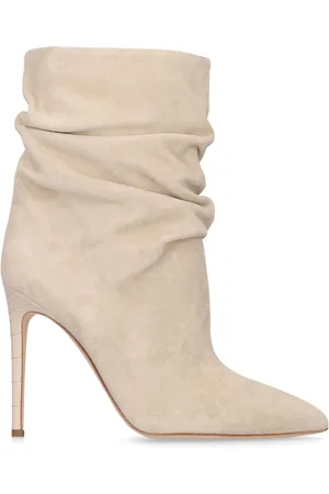 PARIS TEXAS 105mm Slouchy Suede Ankle Boots