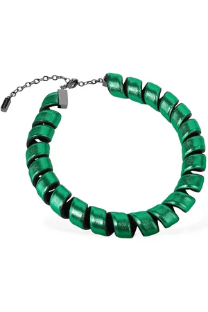 SO-LE STUDIO Lvr Exclusive Tourbillon Leather Choker