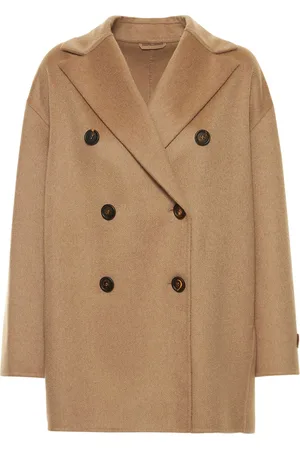 Brunello Cucinelli Short Cashmere Double Breasted Coat