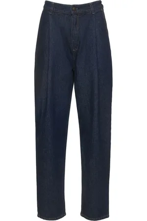 MAGDA BUTRYM High Rise Cotton Baggy Jeans
