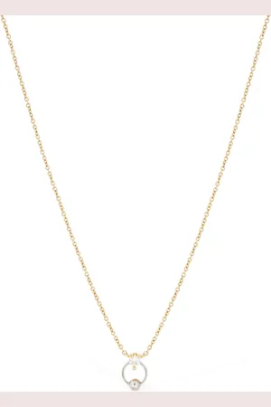 DELFINA DELETTREZ Two-in-one Small Diamond Necklace
