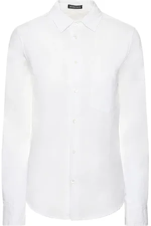 ANN DEMEULEMEESTER Betty Cotton Poplin Fitted Shirt
