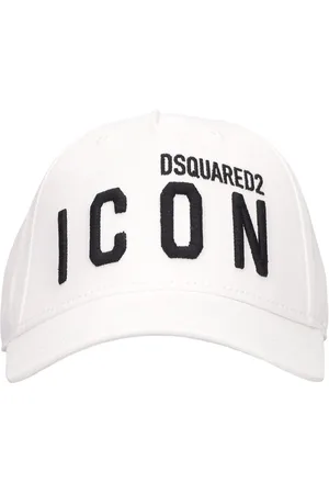 Dsquared2 Cotton Gabardine Baseball Cap W/ Logo