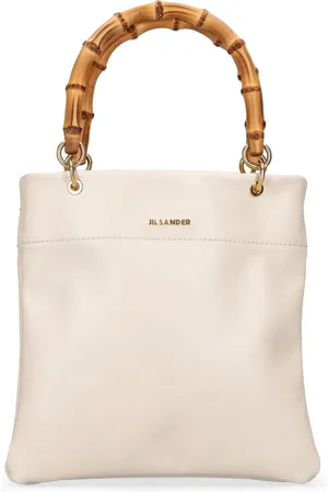 Jil Sander Small Smooth Leather Tote Bag