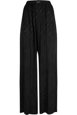 Balenciaga Allover Logomania Jacquard Pants