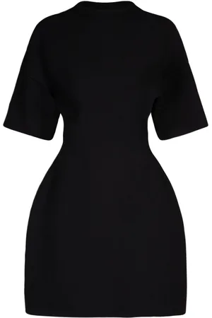 Balenciaga Liight Compact Viscose Dress