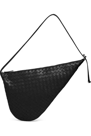 Bottega Veneta Virgule Intrecciato Leather Crossbody