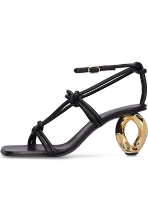 J.W.Anderson 75mm Leather Chain Heel Sandals