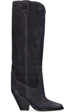 Isabel Marant 90mm Lomero-gz Suede Tall Boots