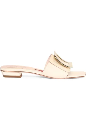 Roger Vivier 25mm Biki Love Patent Leather Mules