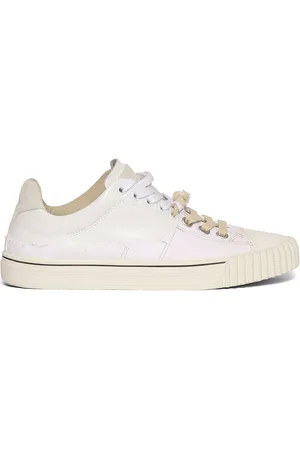Maison Margiela 10mm Evolution Canvas & Leather Sneakers